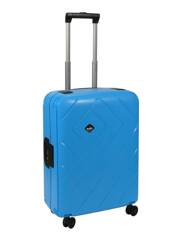 Średnia walizka DIELLE PPL8 Błękitna